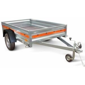 Remorque basculante Tema 205 X 125 cm ECO2012 Gris