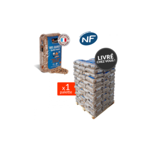 Granulés De Bois WOODSTOCK – 1 Palette De 78 Sacs De 15 Kg