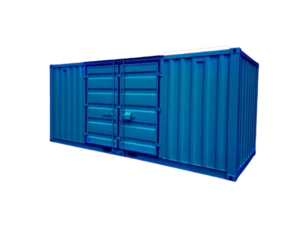 Conteneur de stockage à portes latérales