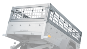 Côtés Grillagés pour Remorque Unitrailer Garden Trailer 200 Kipp