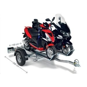 Remorque porte 2 motos 500Kg NORAUTO PM2